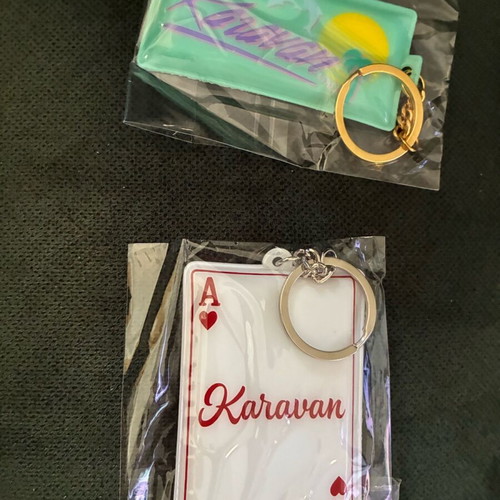 Karavan keychains new, various designs