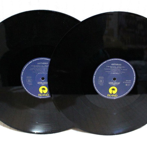 Anthrax Persistence Of Time 2 × Vinyl LP Album used