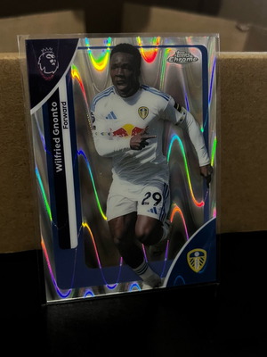 2026 Topps Chrome Premier League EPL RayWave Refractor #106 Wilfried Gnonto new