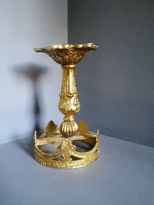 Vintage brass light fixture used