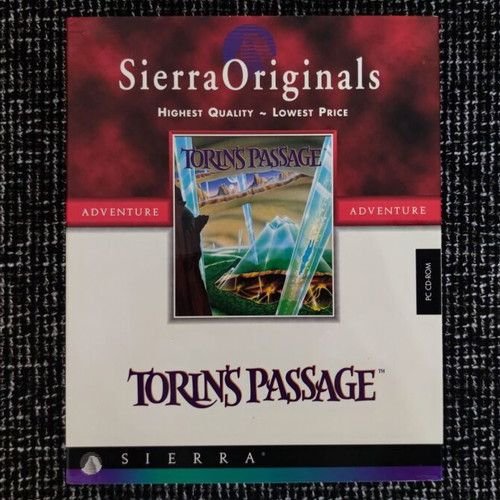 Torin's Passage PC game σαν καινούργιο, Sierra 1995, adventure