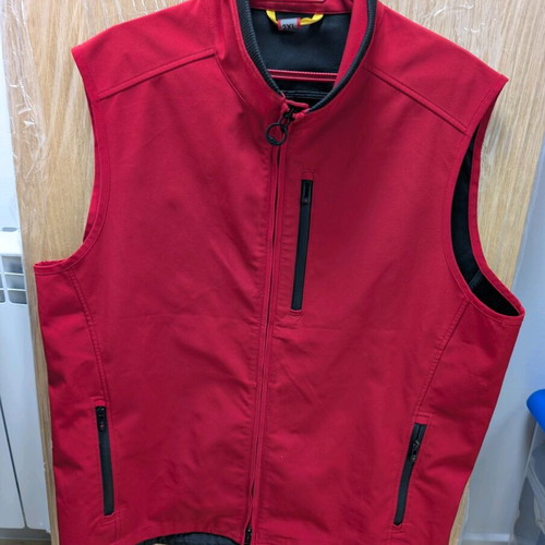 Wellensteyn ALUSV vest as new, size XXL, red