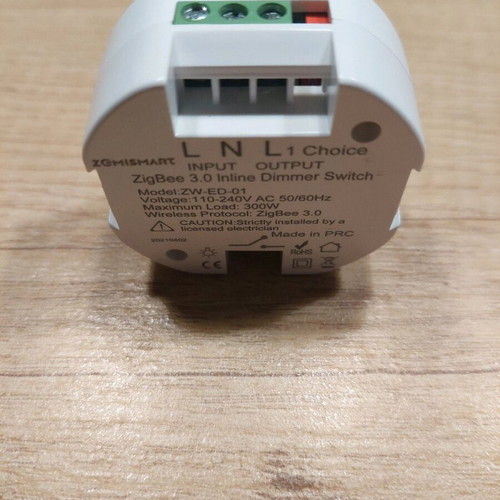 Smart Home Zigbee Dimmer Switch Tuya Smartlife Module Like New