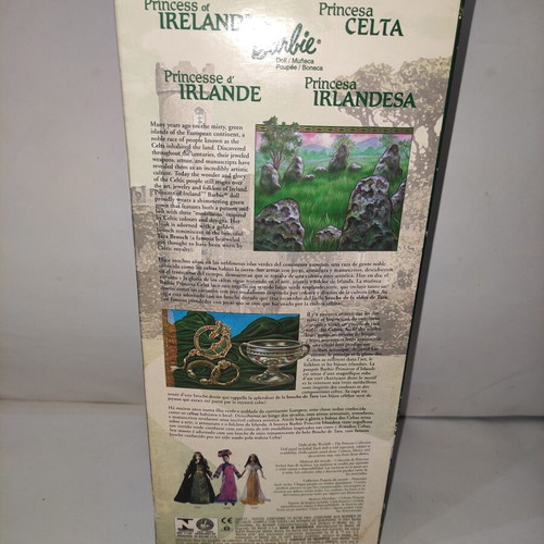 Barbie Collector Edition Princess of Ireland Mattel 2001 new