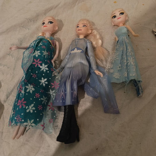 Frozen Elsa dolls, pack of 3