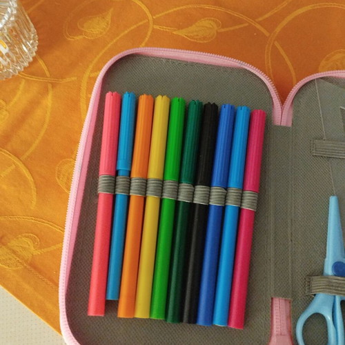 Elsa and Anna pencil case like new, Frozen