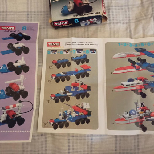 Tente Combi No8 like new, complete set with figure and instructions