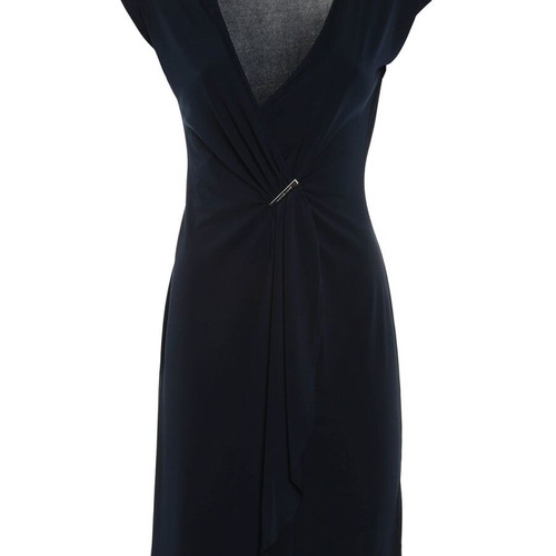 Michael Kors dress new, blue cocktail draped