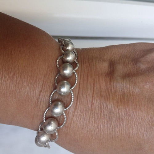 925 silver bracelet, 19 cm, 22 grams