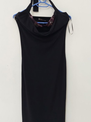 Rebecca Blu women's dress black used with small bust defect