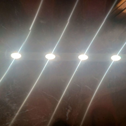 Wall light 22cm with switch and warm color, new