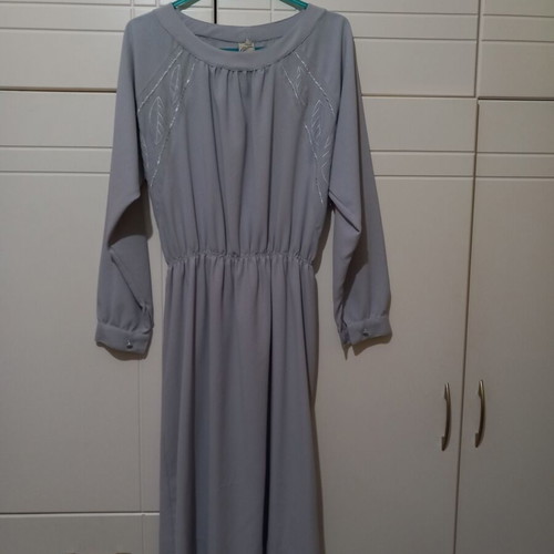 Vintage dress like new, gray, size M