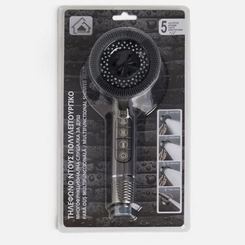 Showerhead with 5 functions
