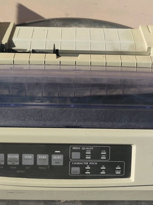 OKI Microline 3320 dot matrix 9-pin printer used