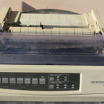 OKI Microline 3320 dot matrix 9-pin printer used