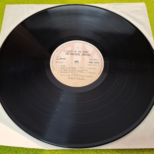 The Brothers Johnson Light Up The Night LP μεταχειρισμένο, R&B Soul