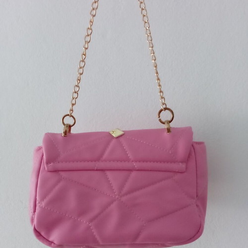 Girls' shoulder bag like new, pink