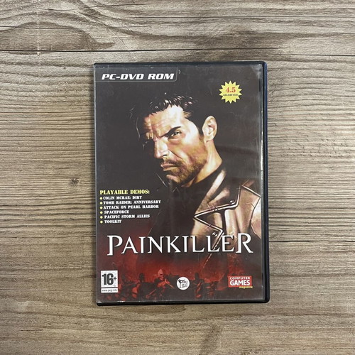 Painkiller PC DVD-ROM used, first-person shooter by People Can Fly
