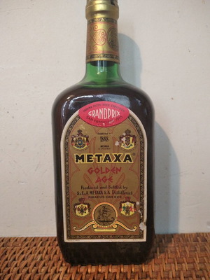 Metaxa Golden Age new old bottle from 60s