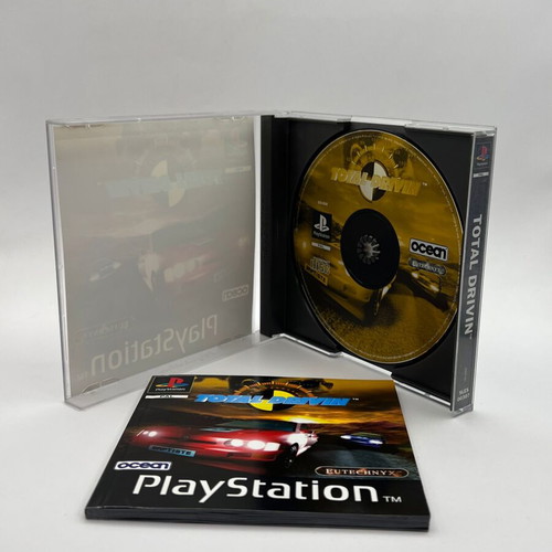 Total Drivin PlayStation (PS1) used, complete package