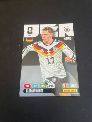 Panini FIFA World Cup 2026 Adrenalyn XL Florian Wirtz HERO card used
