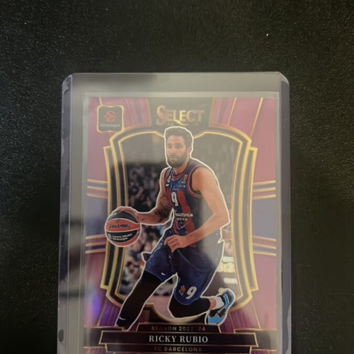 Ricky Rubio Select Euroleague Barcelona card new