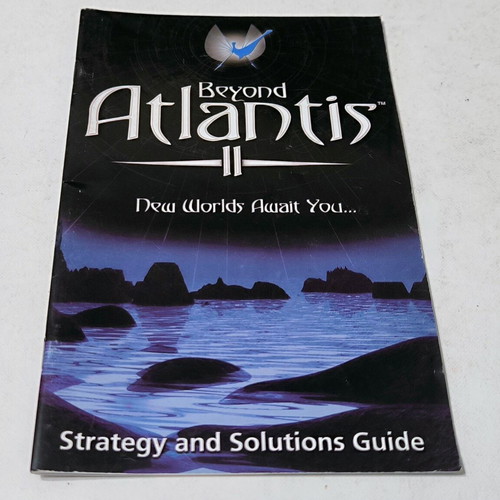 Atlantis 2: Beyond Atlantis Strategy & Solution Guide like new