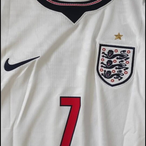England National Team Jersey with Saka Number 7, 2026 World Cup Home Kit