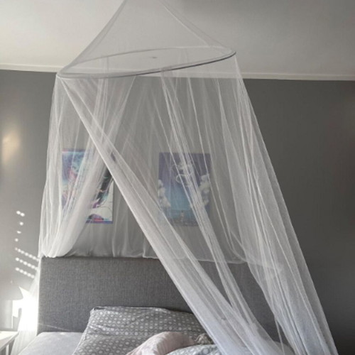 Sekey Mosquito Net for Double Bed New, White Mesh