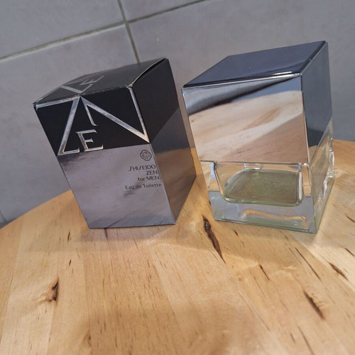 Shiseido Zen for men bottle used, collectible