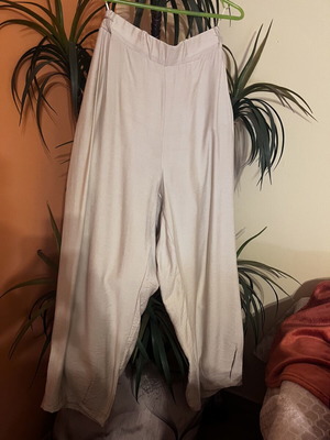 Fabric pants beige XL plus size like new with BOXNOW