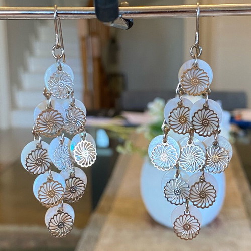 Accessorize Hanging Summer Earrings Multicolored New
