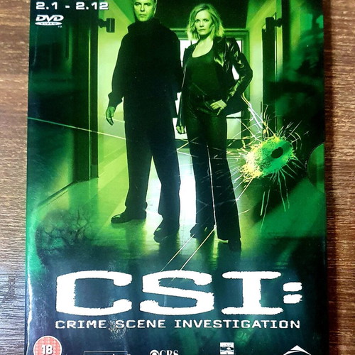 CSI Crime Scene Investigation Season 2 DVD box set like new