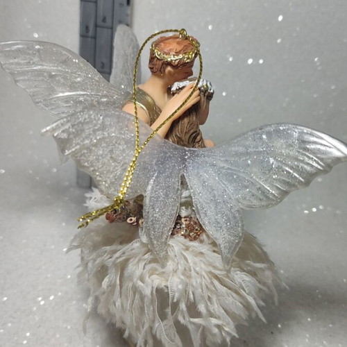 Couple hanging ornament