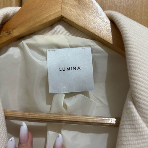 Lumina coat beige size small like new