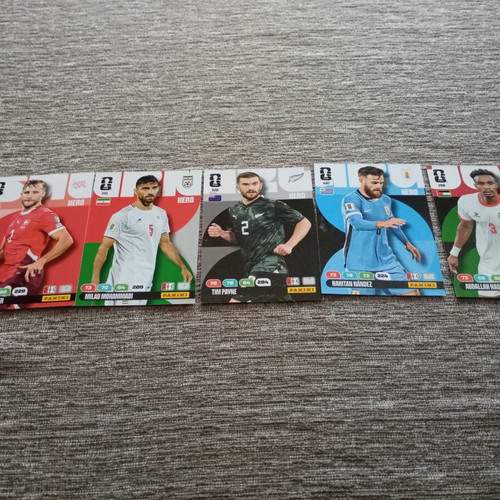Panini FIFA World Cup 2026 Adrenalyn XL card set, 23 Heroes & Contenders