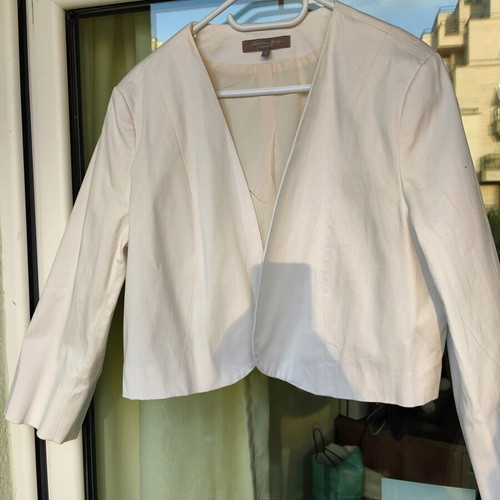 White short women's jacket