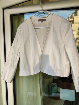 White short women's jacket