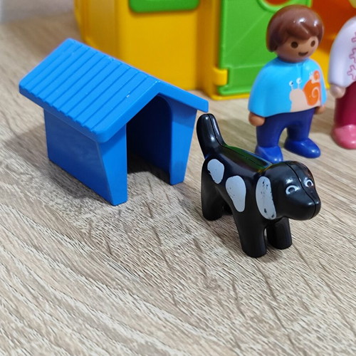 Playmobil 123 playset with figures and accessories used