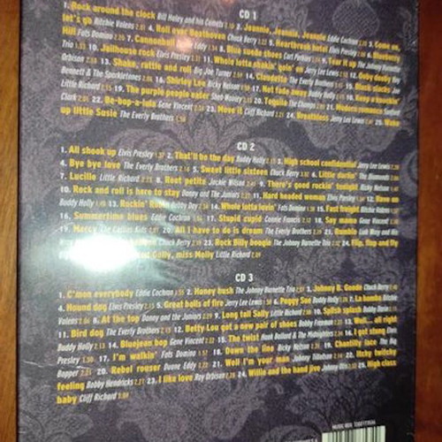 Rock N Roll Best Of The Best 75 Super Hits 3CD new