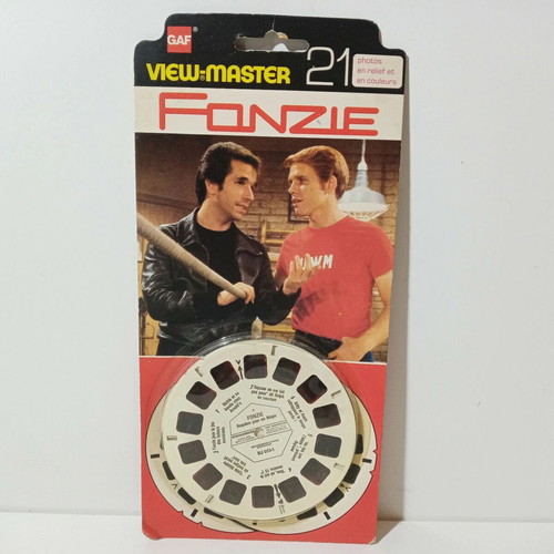View Master Fonzie Movie 3 Reels vintage set brand new