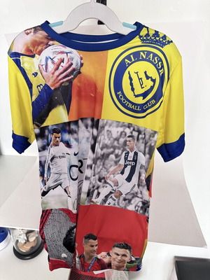 Children's football set shirt and shorts size 116 new