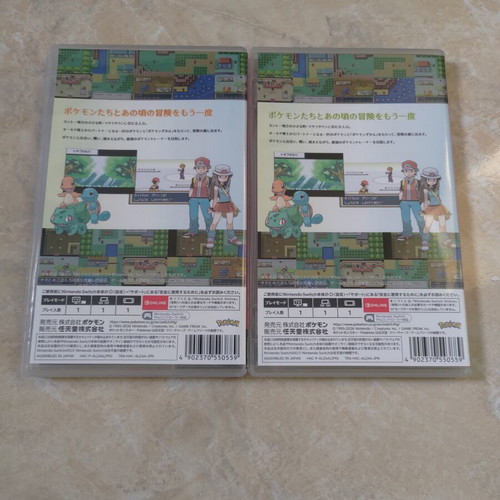 Nintendo Switch Game Cartridge Case Pokemon FireRed and LeafGreen new