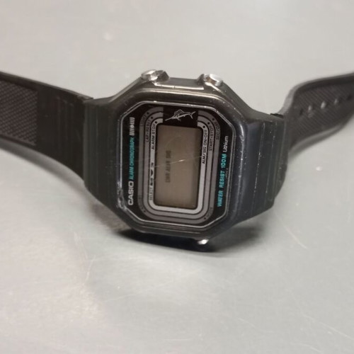 Casio Marlin W-200 used men's wristwatch black