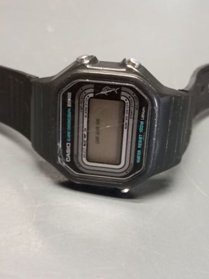 Casio Marlin W-200 used men's wristwatch black