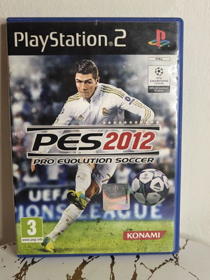Pro Evolution Soccer PES 2012 PS2 used, Greek menu