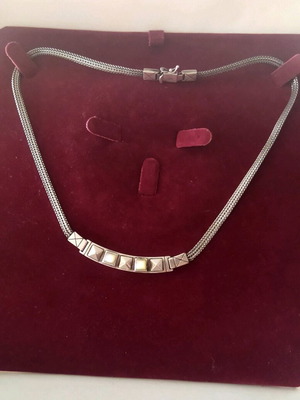 Silver Necklace Kionas 925 new, silver
