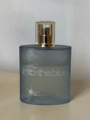 Givenchy Into the Blue perfume vintage, used