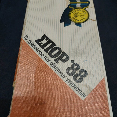 Spor '88 Sports Events Calendar used, collectible