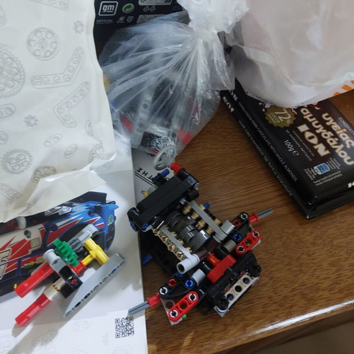 Lego 42153 used with 2 sealed bags, missing pieces possible